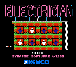 Electrician (english translation) Title Screen